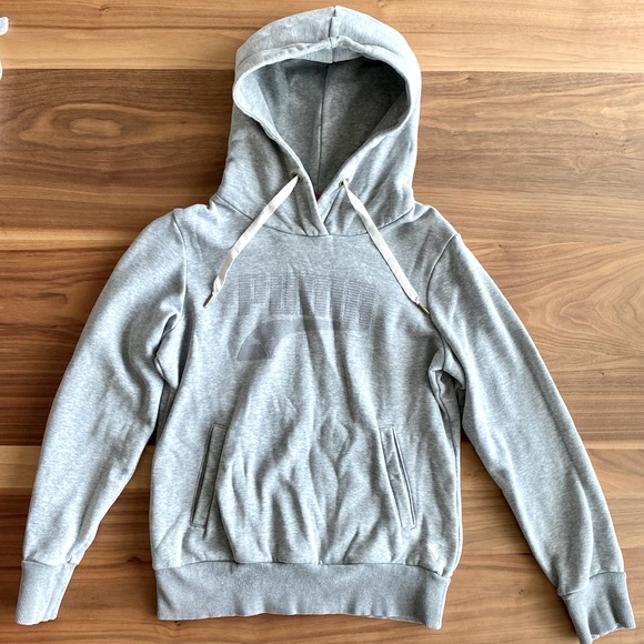 Grey Puma Hoodie - Picture 3 of 6